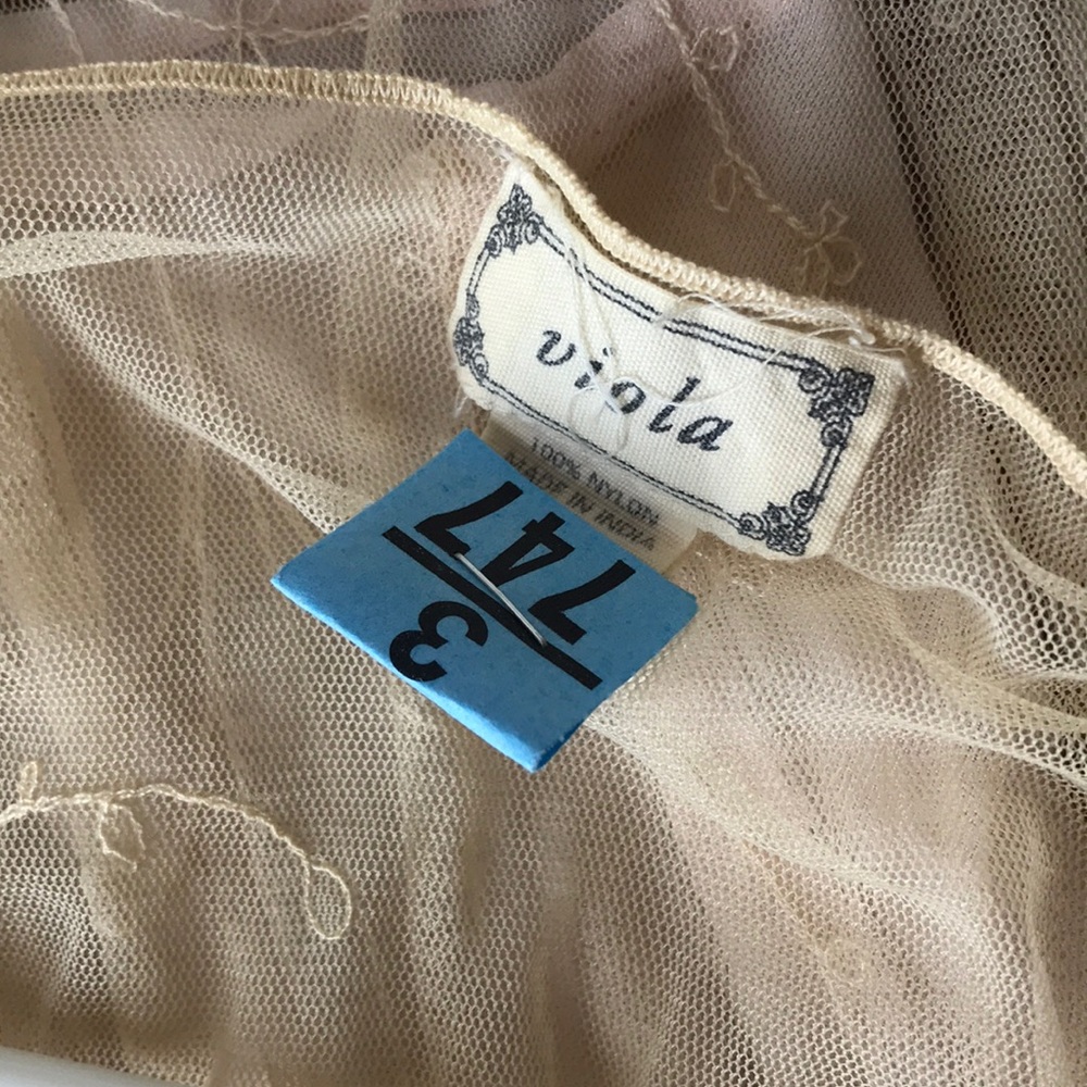 Anthropologie sheer embroider blouse. - Picture 3 of 11